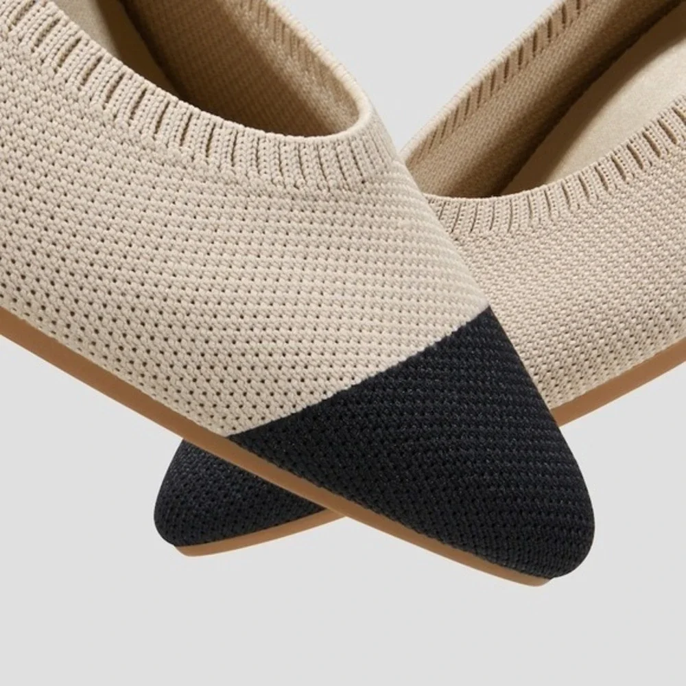 VIVAIA Pointed-Toe Ballet Flats  size EU/39.5‎ US/8.5